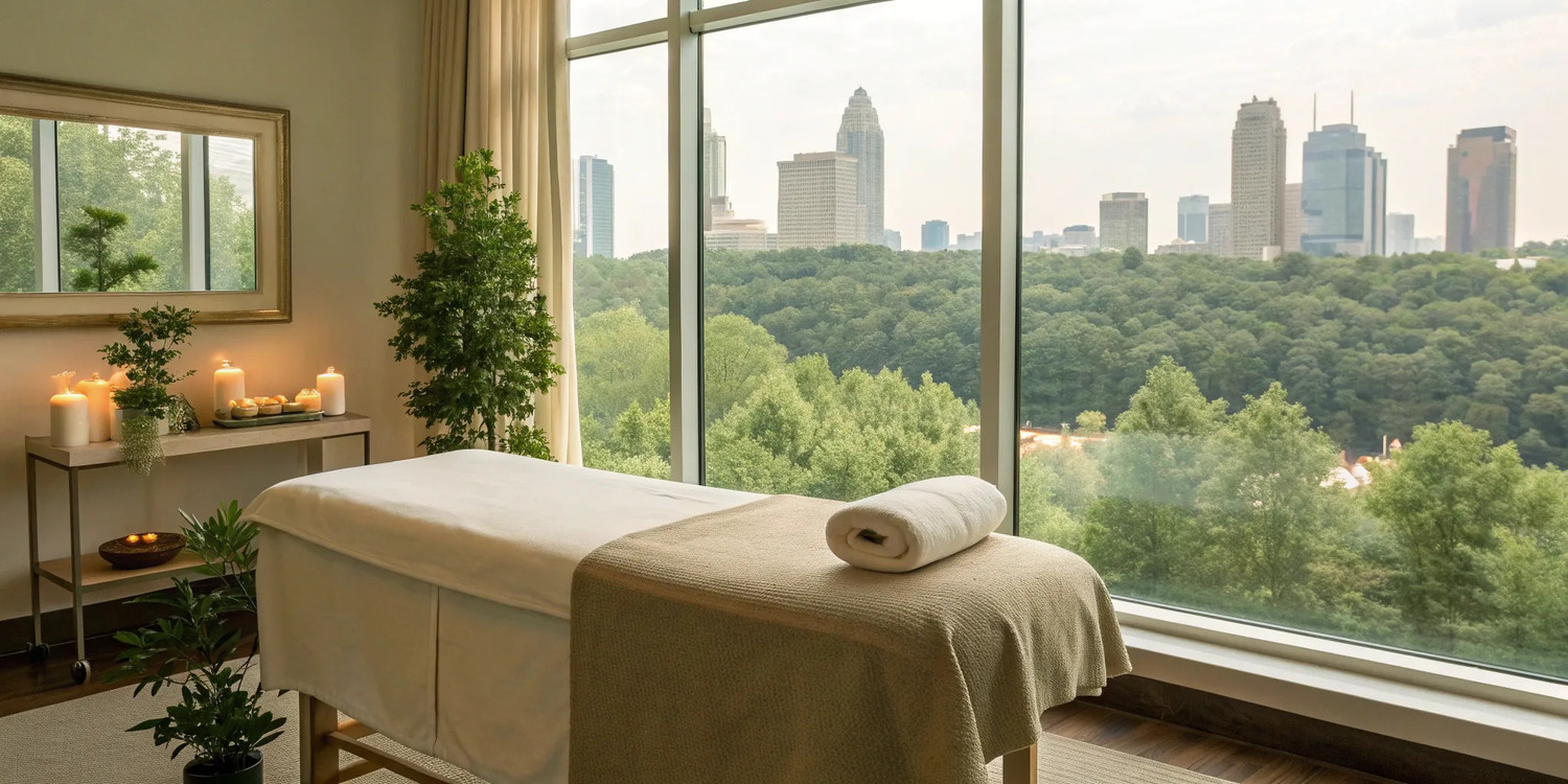 A serene room for a patient consultation on regenerative medicine for arthritis.